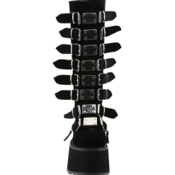 DemoniaCult DAMNED 318 Boots Velvet