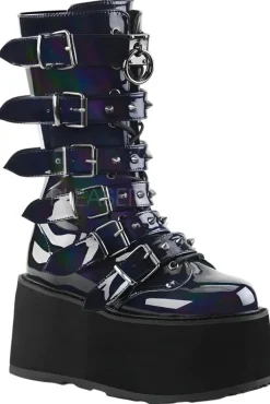 DemoniaCult DAMNED 225 Boots Hologram