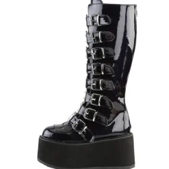 DemoniaCult DAMNED-318 Boots Hologram