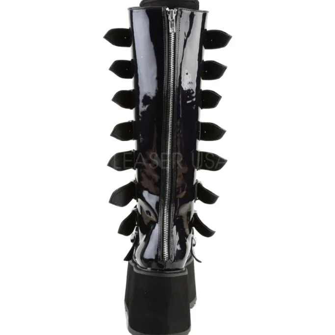 DemoniaCult DAMNED-318 Boots Hologram