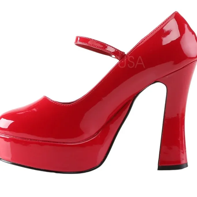 DemoniaCult DOLLY-50 Shoes Red