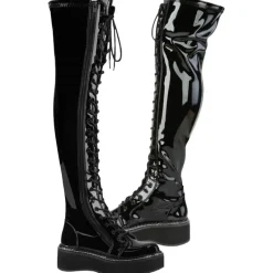 DemoniaCult EMILY 375 Boots Patent