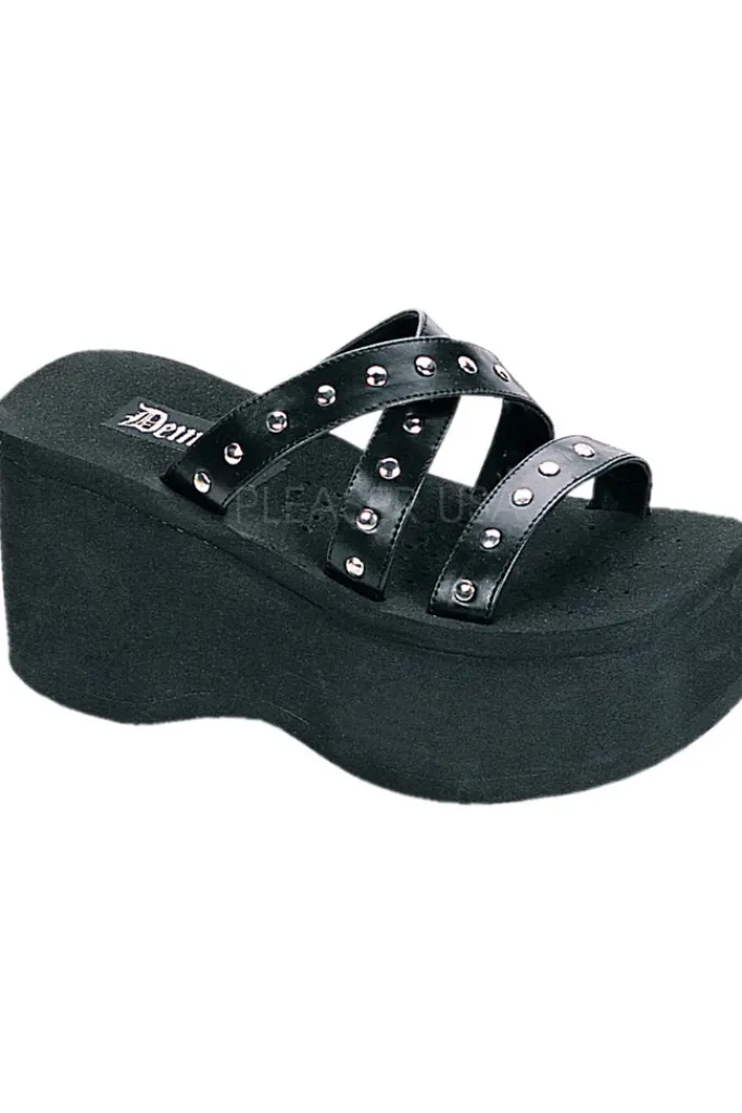 DemoniaCult FUNN-19 Sandals