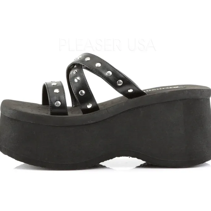 DemoniaCult FUNN-19 Sandals