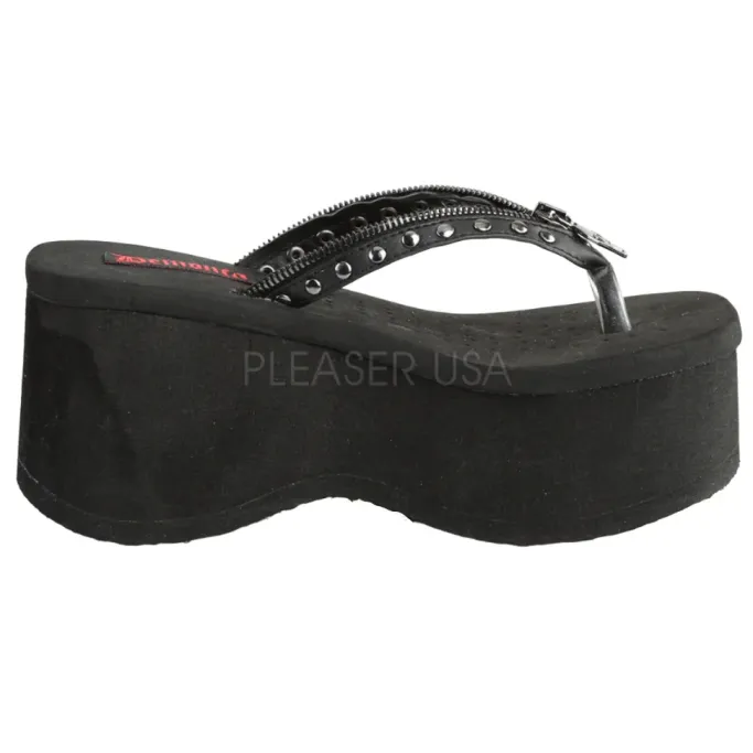 DemoniaCult FUNN-33 Sandals