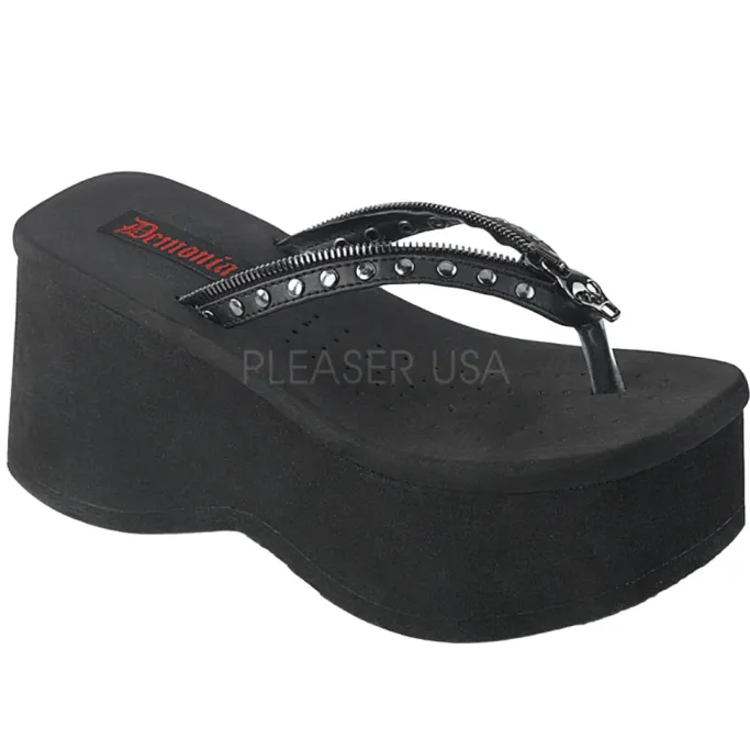 DemoniaCult FUNN-33 Sandals