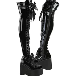 DemoniaCult KERA 303 Patent Boots