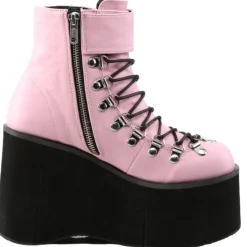 DemoniaCult KERA-21 Boots Pink