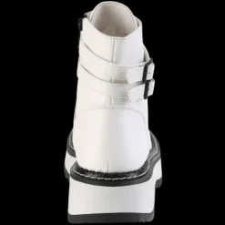 DemoniaCult LILITH 152 Boots White