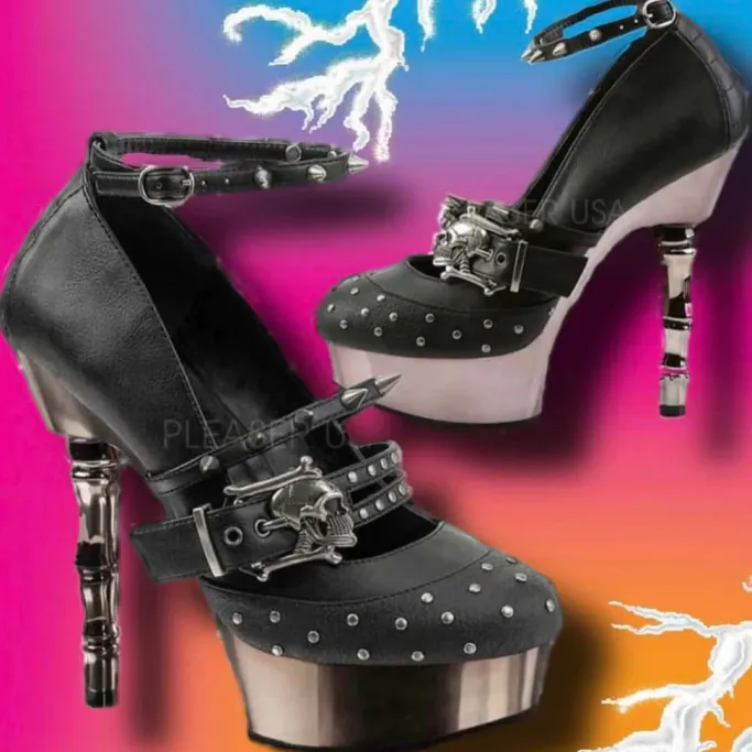 DemoniaCult Muerto 680 Shoes (UK2)