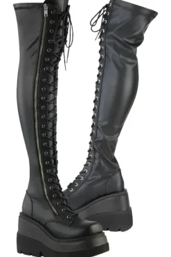 DemoniaCult SHAKER 374 Black Boots