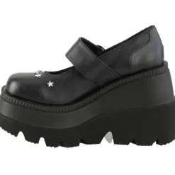 DemoniaCult SHAKER 23 Black Shoes