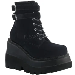 DemoniaCult SHAKER 52 Boots Velvet