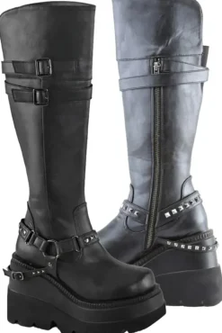 DemoniaCult SHAKER-101 Boots (UK3, UK8)