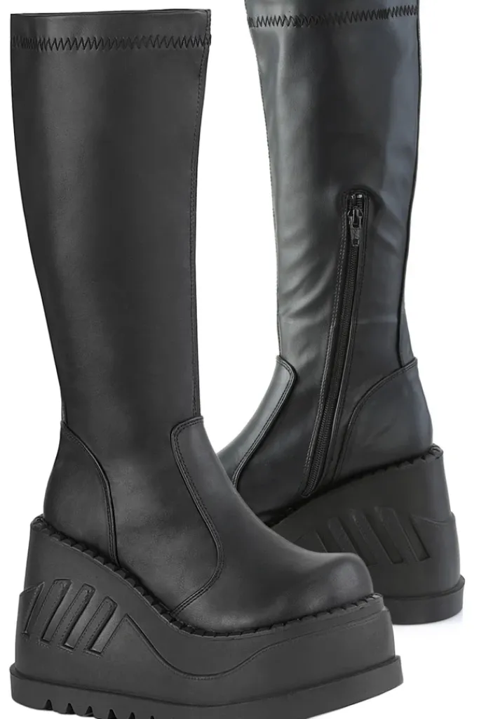 DemoniaCult STOMP 200 Boots Black