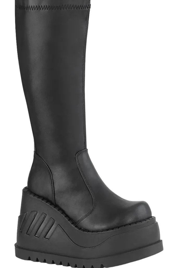 DemoniaCult STOMP 200 Boots Black