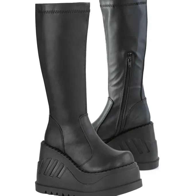 DemoniaCult STOMP 200 Boots Black