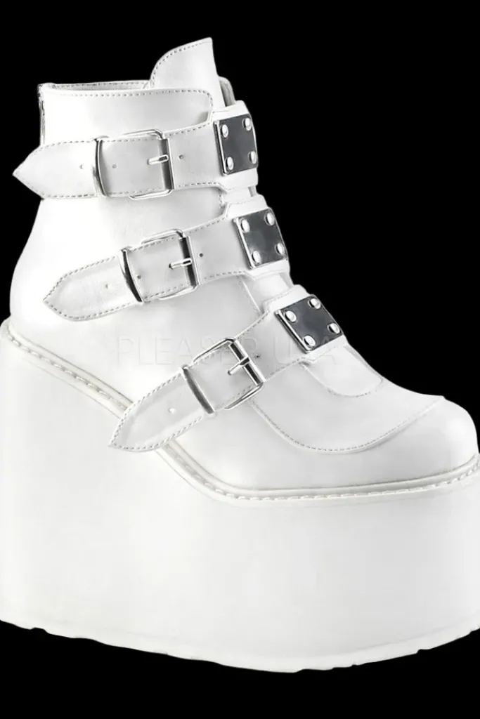 DemoniaCult SWING 105 Boots White