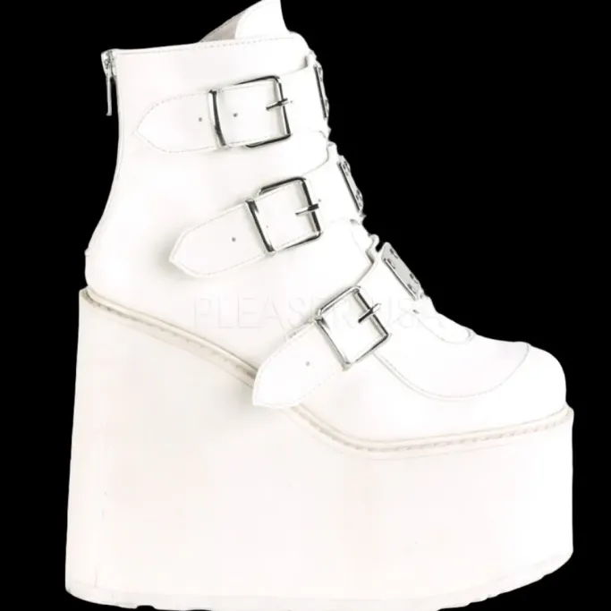 DemoniaCult SWING 105 Boots White