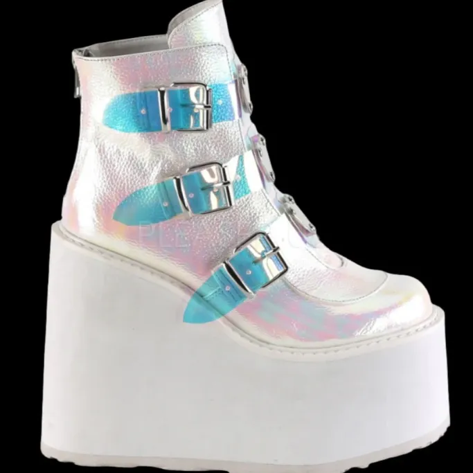DemoniaCult SWING 105 Boots Pearl