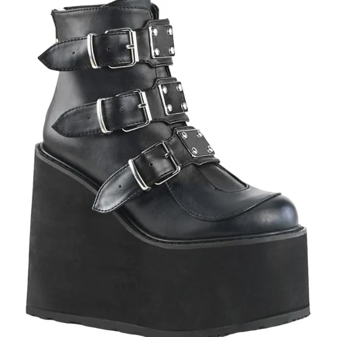 DemoniaCult SWING-105 Boots Black