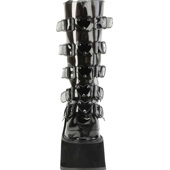 DemoniaCult SWING 230C Black Transparent Boots