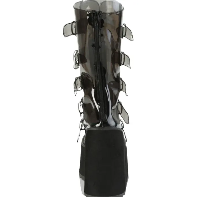 DemoniaCult SWING 230C Black Transparent Boots
