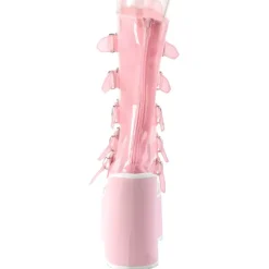 DemoniaCult SWING 230C Pink Transparent Boots