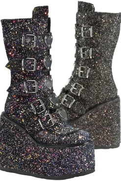 DemoniaCult SWING 230G Boots Black