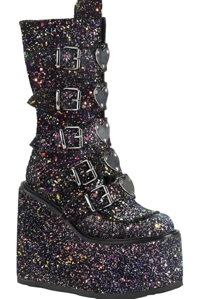 DemoniaCult SWING 230G Boots Black