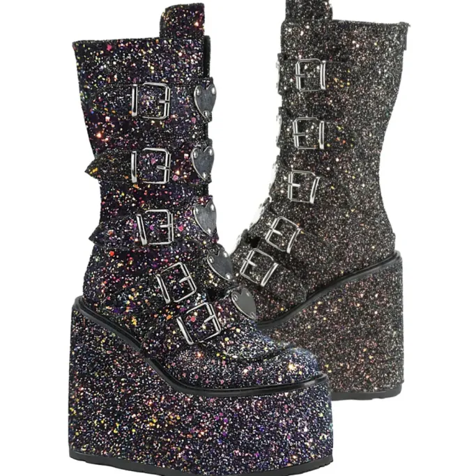 DemoniaCult SWING 230G Boots Black