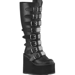 DemoniaCult Swing 815WC Boots WIDE CALF