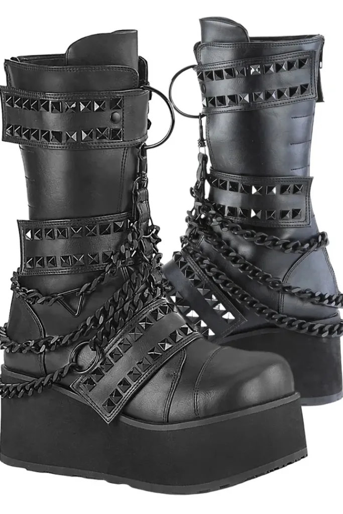 DemoniaCult TRASHVILLE 138 Boots