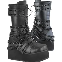 DemoniaCult TRASHVILLE 138 Boots