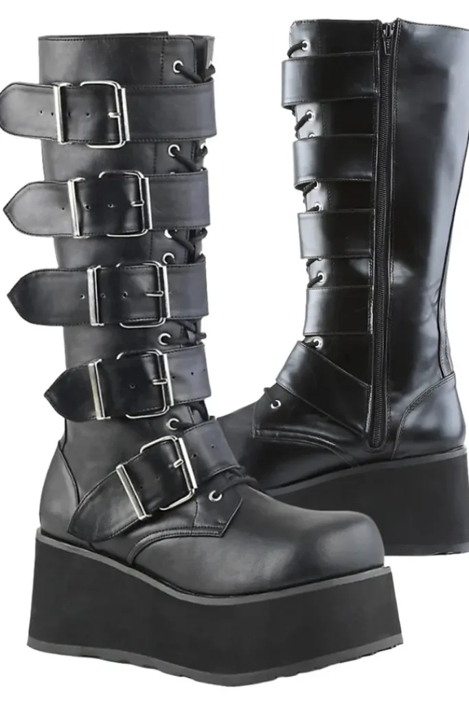 DemoniaCult TRASHVILLE-518 Boots