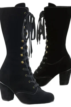 DemoniaCult VIVIKA-205 Boots Velvet UK3,4,5