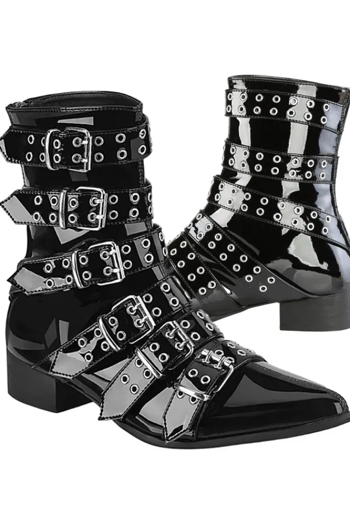 DemoniaCult WARLOCK 70 Patent Boots