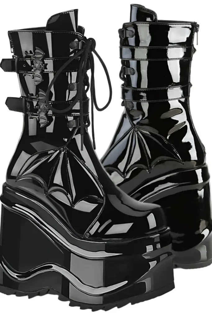 DemoniaCult Wave 150 Boots Patent
