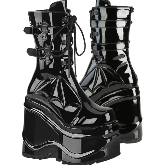 DemoniaCult Wave 150 Boots Patent