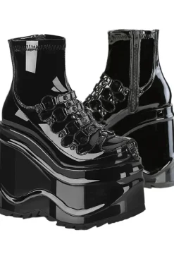 DemoniaCult WAVE 110 Patent Boots