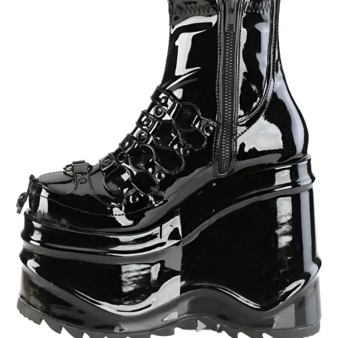 DemoniaCult WAVE 110 Patent Boots