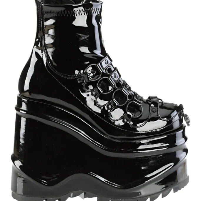 DemoniaCult WAVE 110 Patent Boots