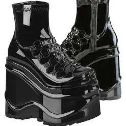 DemoniaCult WAVE 110 Patent Boots