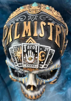 Nemesis Now Destiny Palmistry Skull
