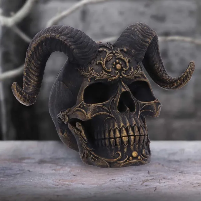 Nemesis Now Diabolus Horned Skull