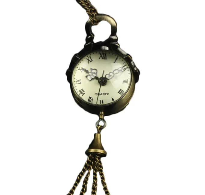 Pocketwatches Domed Pivoting Steampunk Necklace Watch