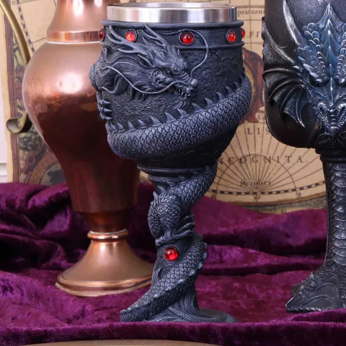Nemesis Now Dragon Coil Goblet