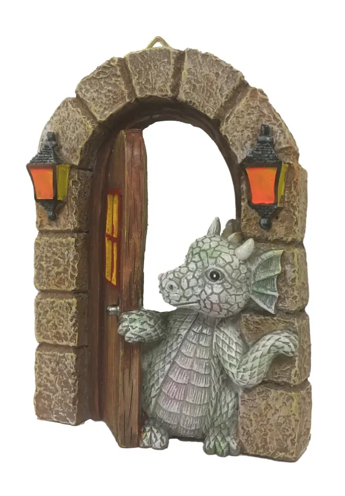 Dragons Dragon Door Ornament