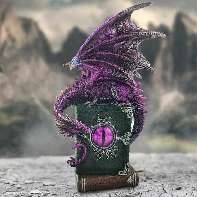 Nemesis Now Dragon Fable Purple Dragon
