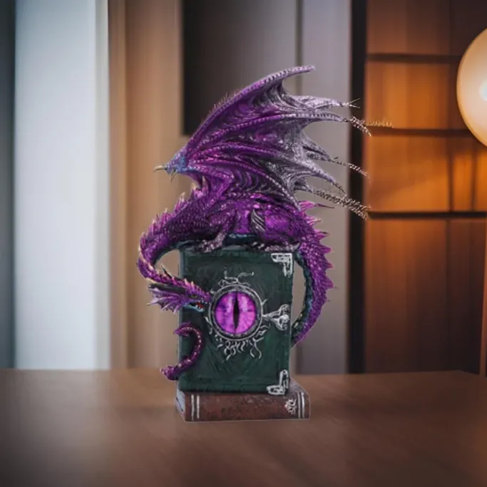 Nemesis Now Dragon Fable Purple Dragon